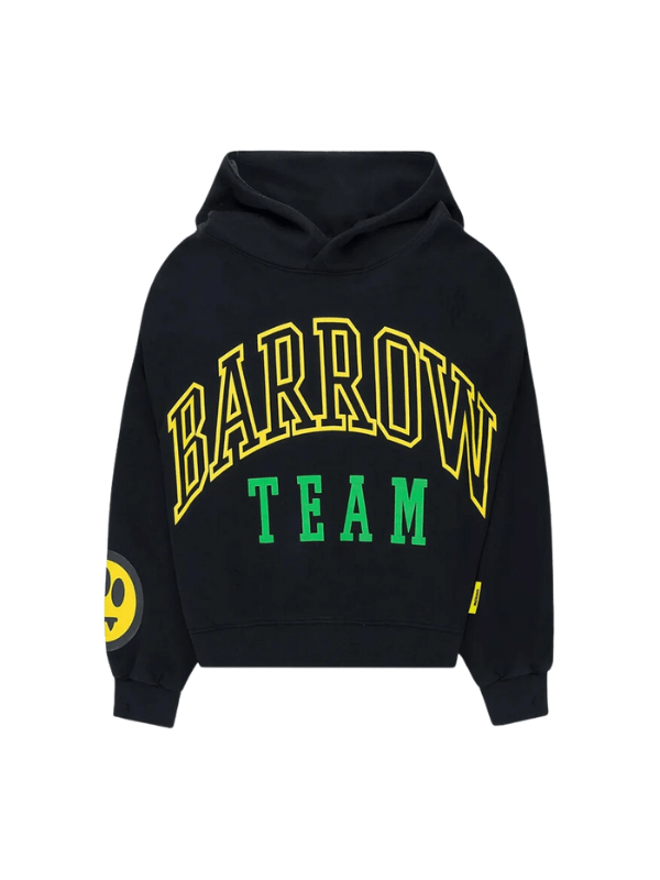 Barrow Hoodie Team Logo Black - AL Capone PremiumClothingHoodies And Sweats1061-23