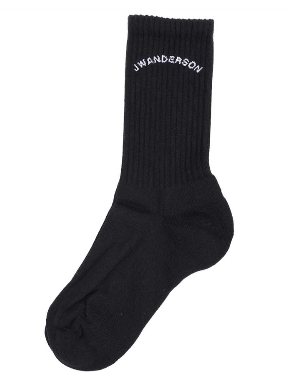 Jw Anderson Socks Arch Logo Black