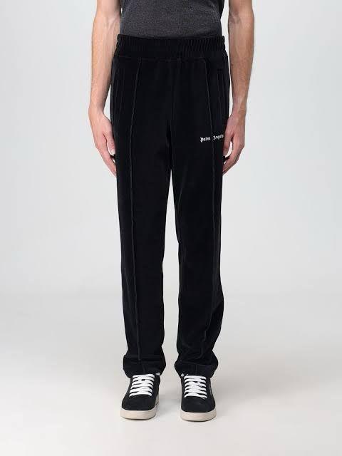 Palm Angels Track Pants Side Logo Black