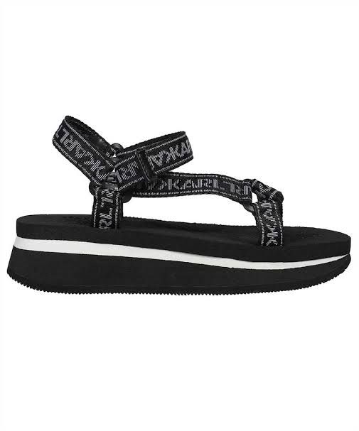 Karl Lagerfeld  Slide Wedge Velocita Wedge Black