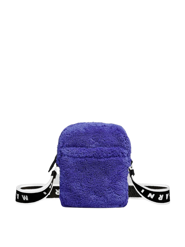 Marni Bag Shoulder Strap Logo Purple