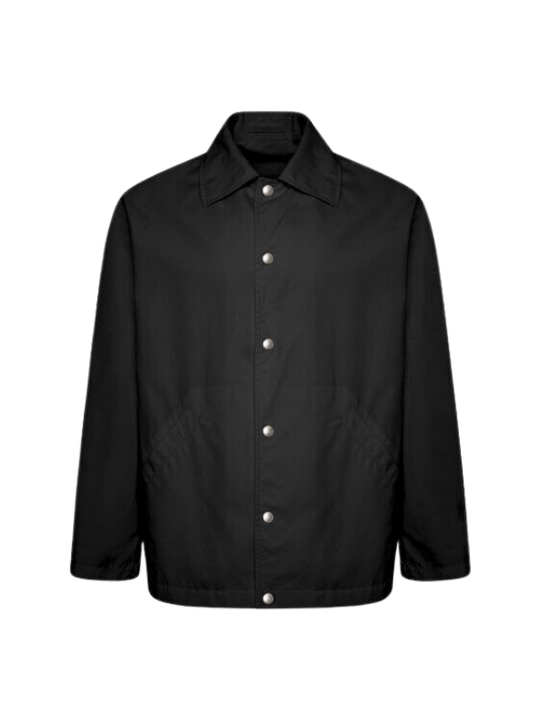 Jil Sander Jacket Logo Back Black - AL Capone PremiumClothingJackets1326-3