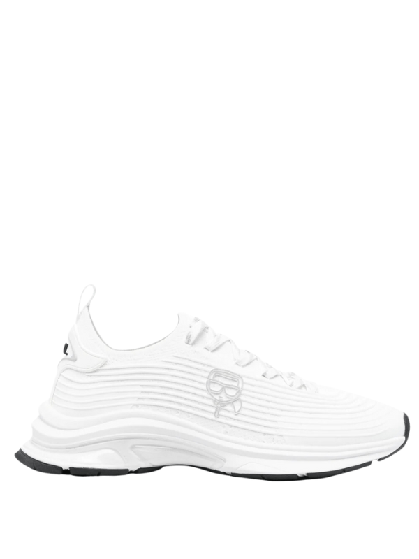 Karl Lagerfeld Sneaker Lux Finesse Plex Ikonic Knit White - AL Capone PremiumFootwearSneakers614-437