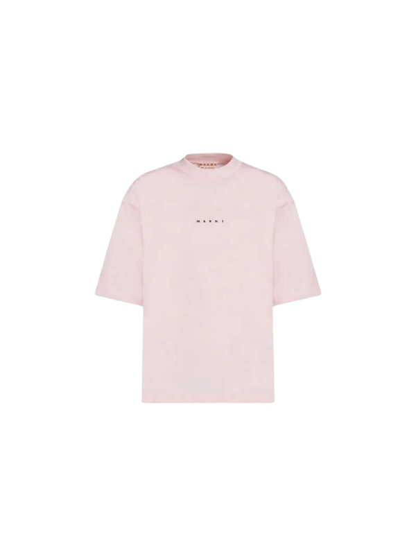 Marni T-Shirt Logo Pink