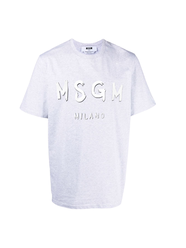 Msgm T-Shirt Milano Grey – AL Capone Premium