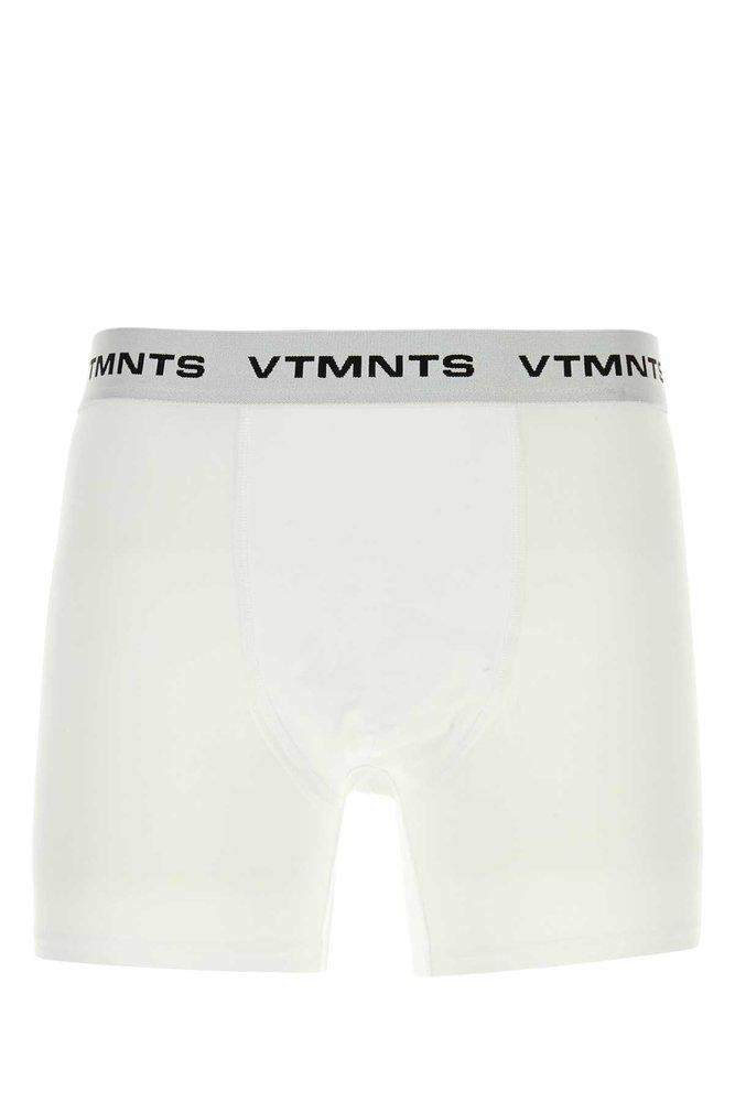 Vtmnts Boxer Shorts Logo White