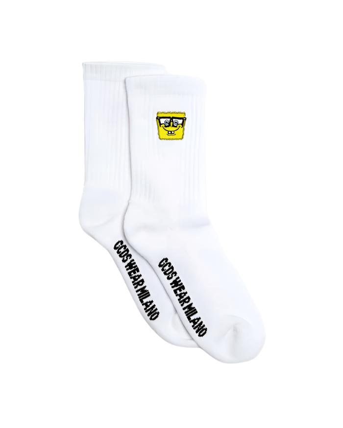 Gcds  Socks Spongebob Logo White